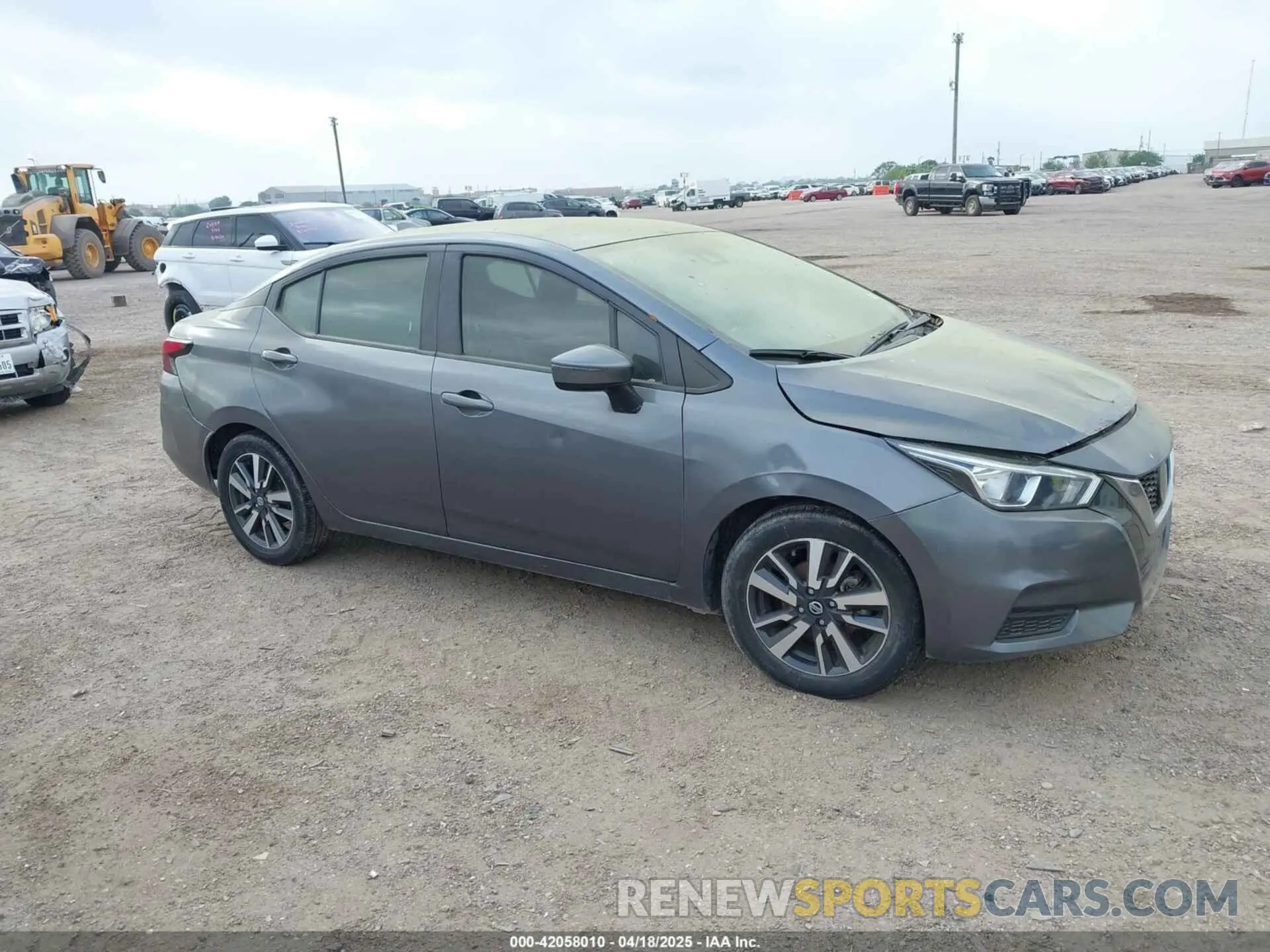 1 Photograph of a damaged car 3N1CN8EV8LL895524 NISSAN VERSA 2020