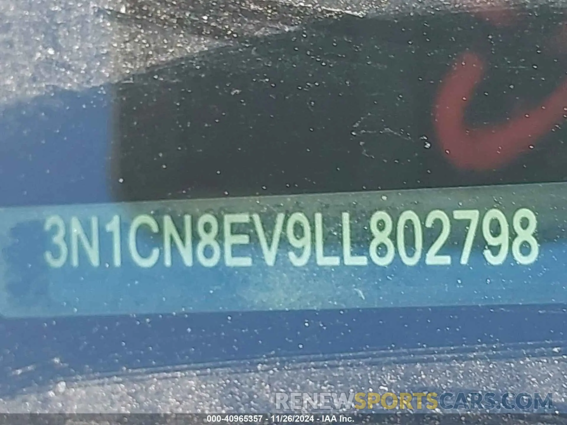 17 Photograph of a damaged car 3N1CN8EV9LL802798 NISSAN VERSA 2020