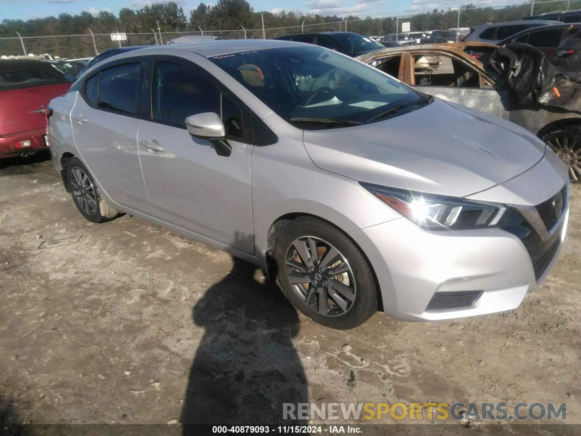 1 Photograph of a damaged car 3N1CN8EV9LL804003 NISSAN VERSA 2020