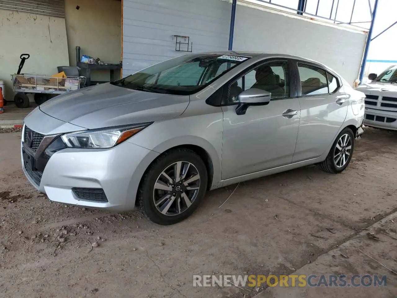 1 Photograph of a damaged car 3N1CN8EV9LL818841 NISSAN VERSA 2020