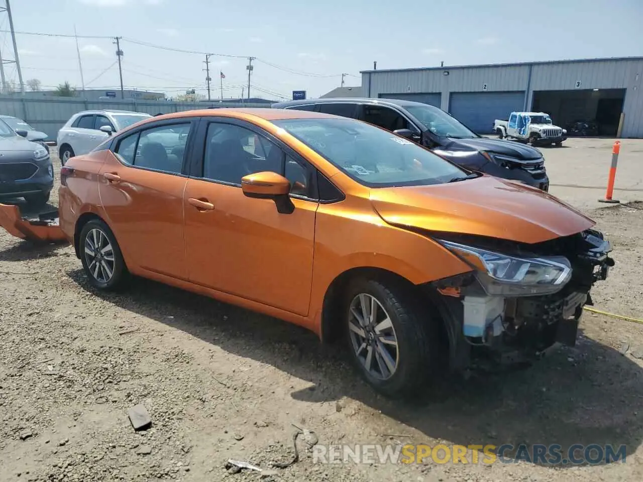 4 Photograph of a damaged car 3N1CN8EV9LL831735 NISSAN VERSA 2020