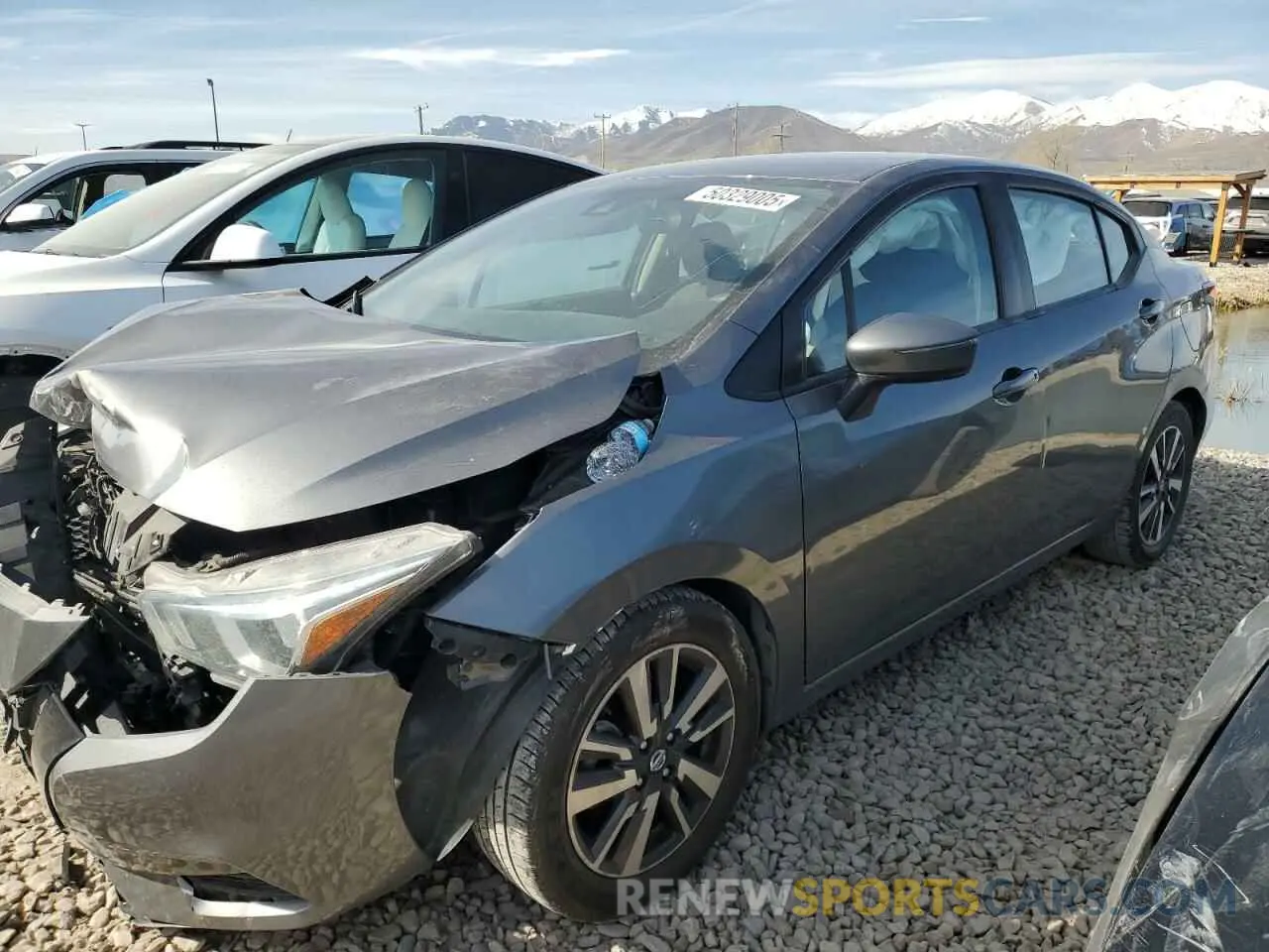 1 Photograph of a damaged car 3N1CN8EV9LL860345 NISSAN VERSA 2020