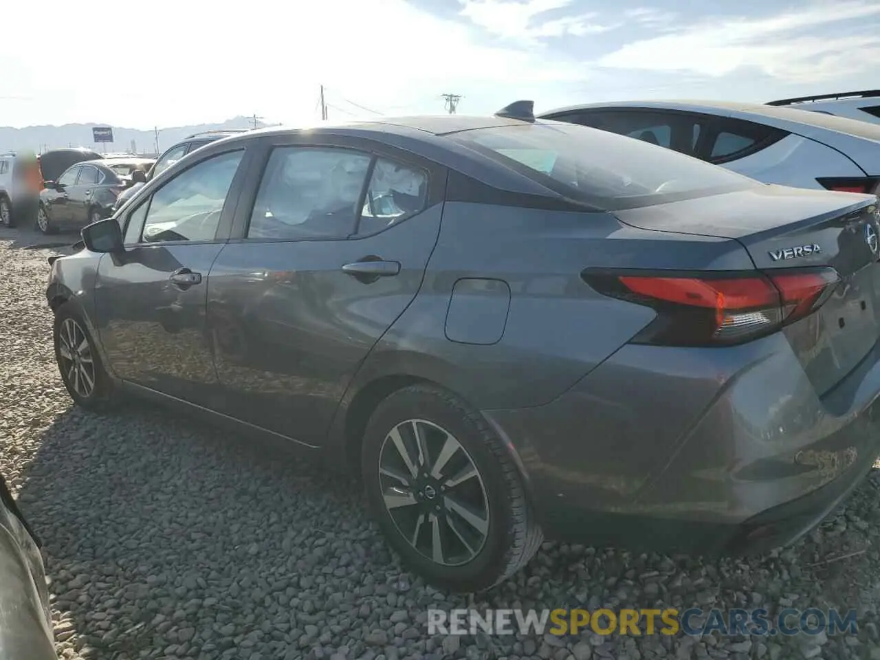 2 Photograph of a damaged car 3N1CN8EV9LL860345 NISSAN VERSA 2020