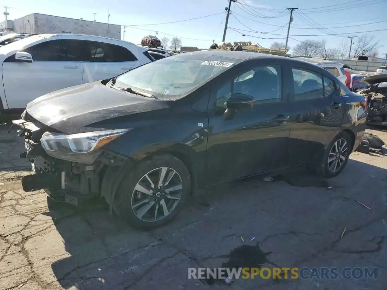 1 Photograph of a damaged car 3N1CN8EV9LL866534 NISSAN VERSA 2020