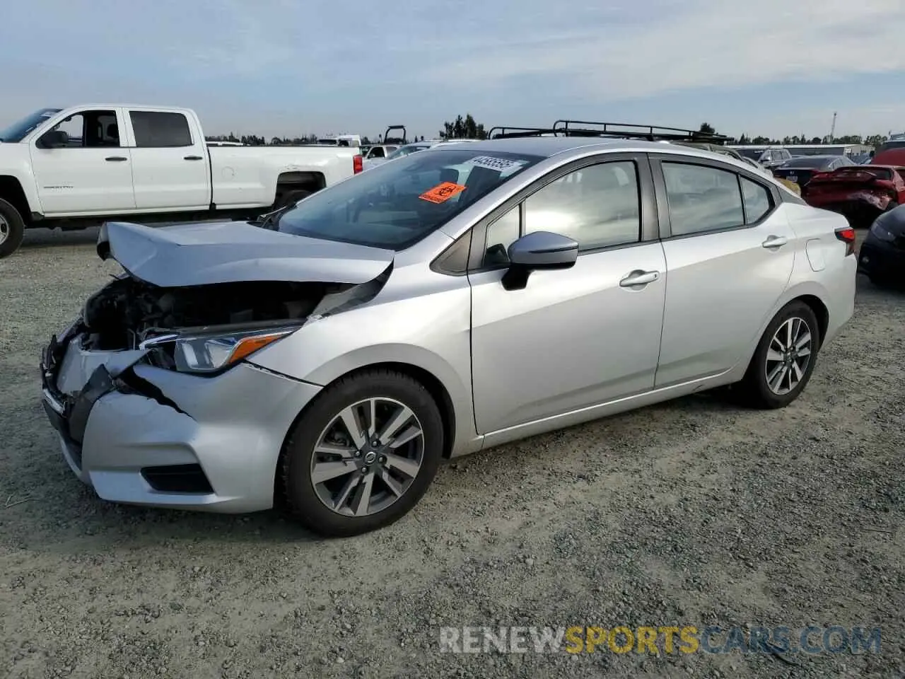 1 Photograph of a damaged car 3N1CN8EVXLL820890 NISSAN VERSA 2020