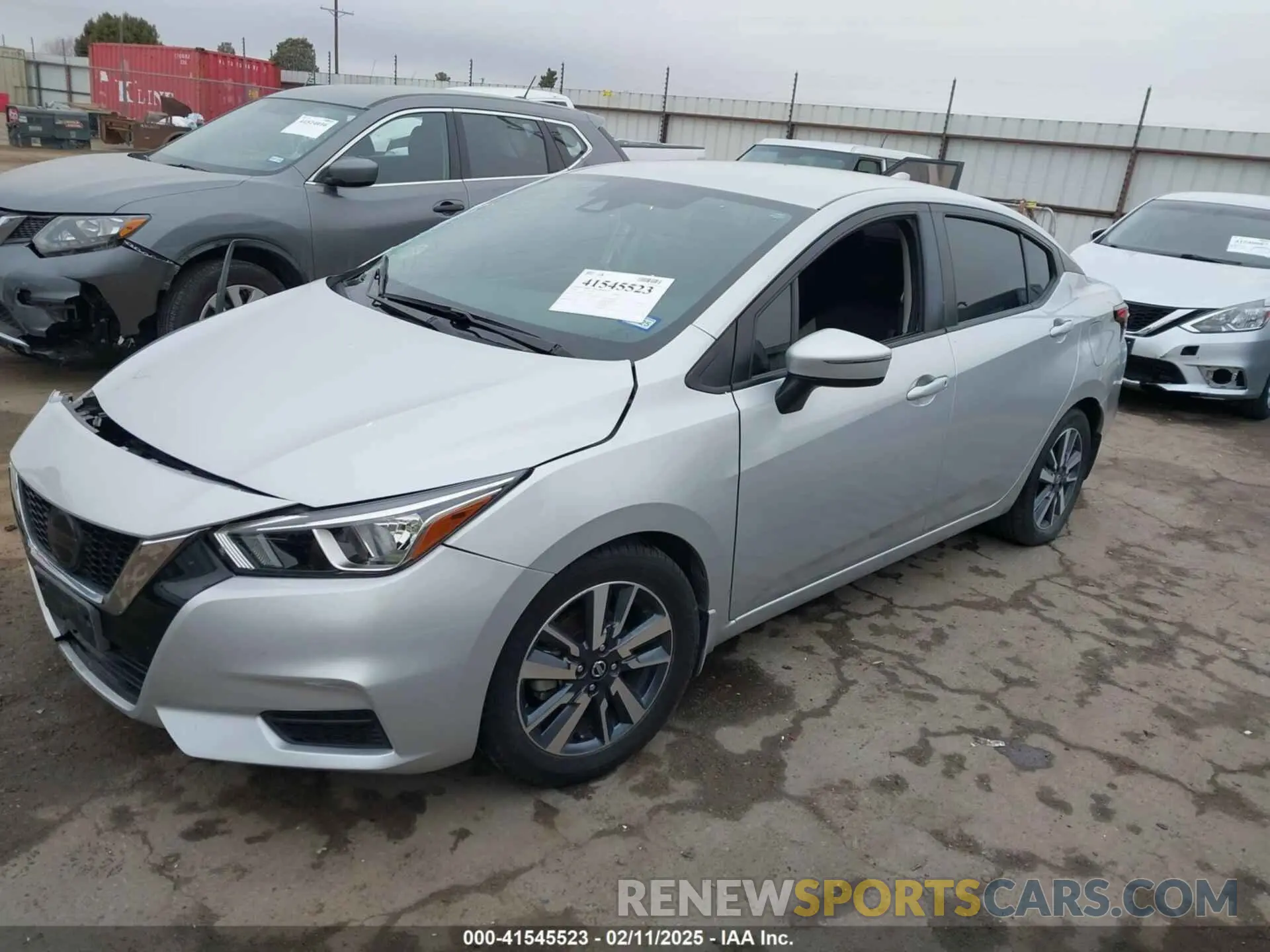 2 Photograph of a damaged car 3N1CN8EVXLL837902 NISSAN VERSA 2020