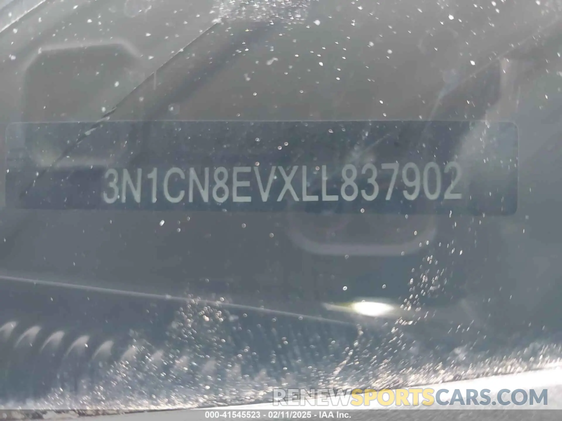9 Photograph of a damaged car 3N1CN8EVXLL837902 NISSAN VERSA 2020