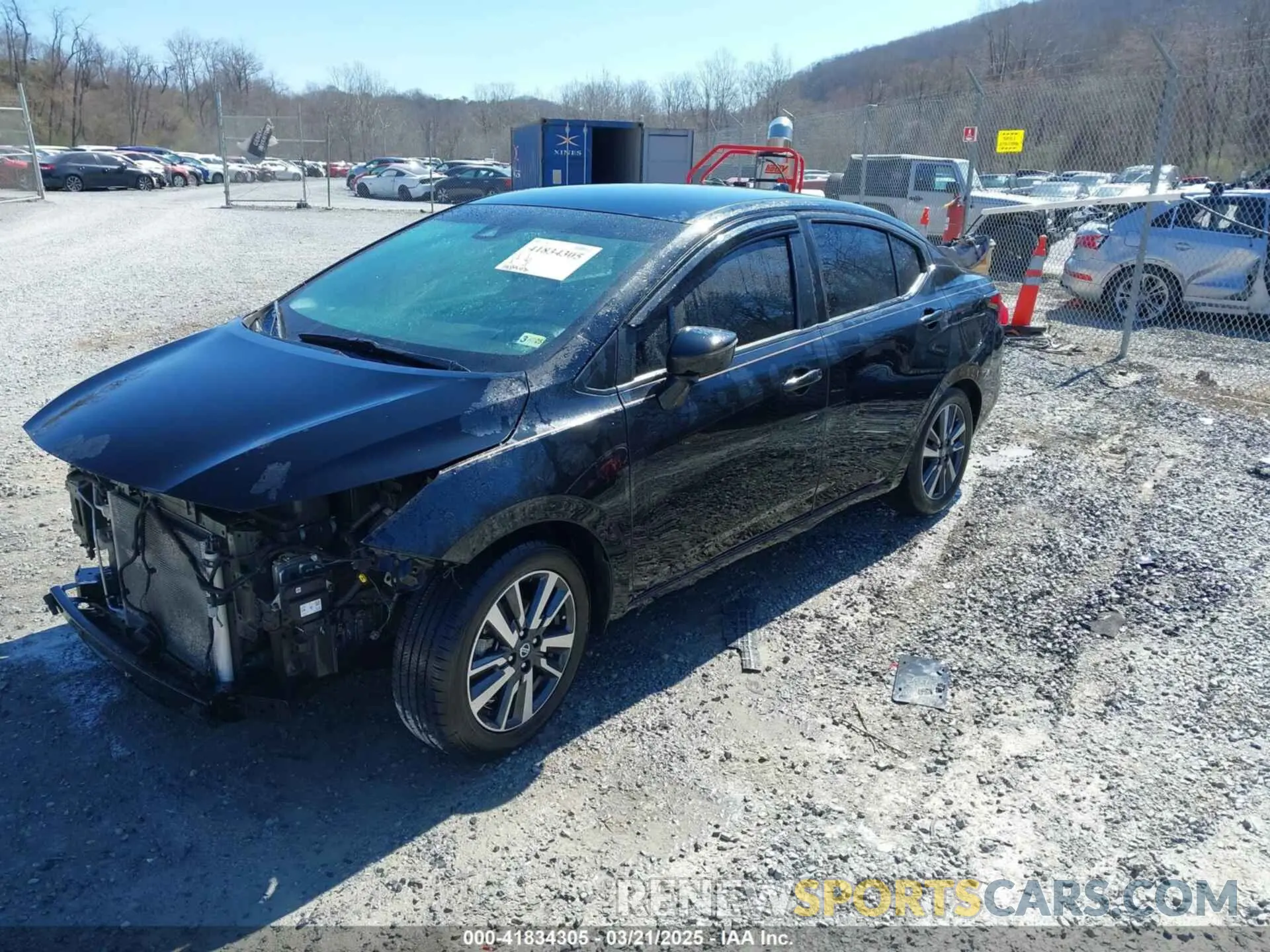 2 Photograph of a damaged car 3N1CN8EVXLL866607 NISSAN VERSA 2020