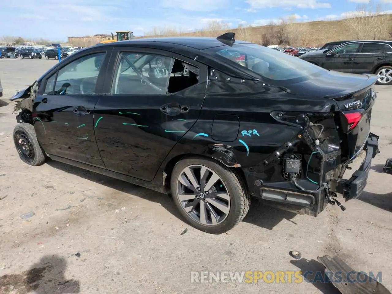 2 Photograph of a damaged car 3N1CN8FV0LL800713 NISSAN VERSA 2020