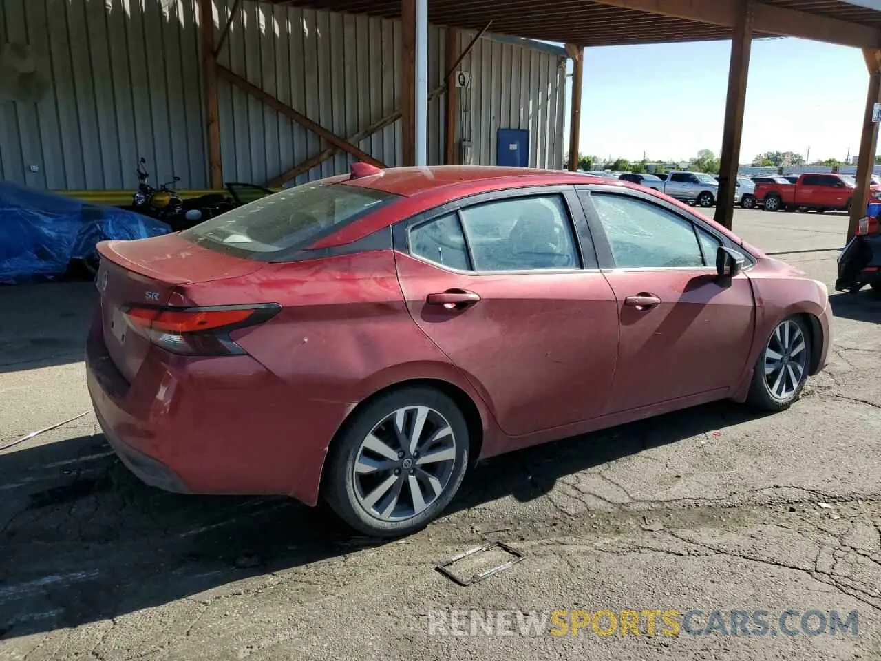 3 Photograph of a damaged car 3N1CN8FV0LL812313 NISSAN VERSA 2020