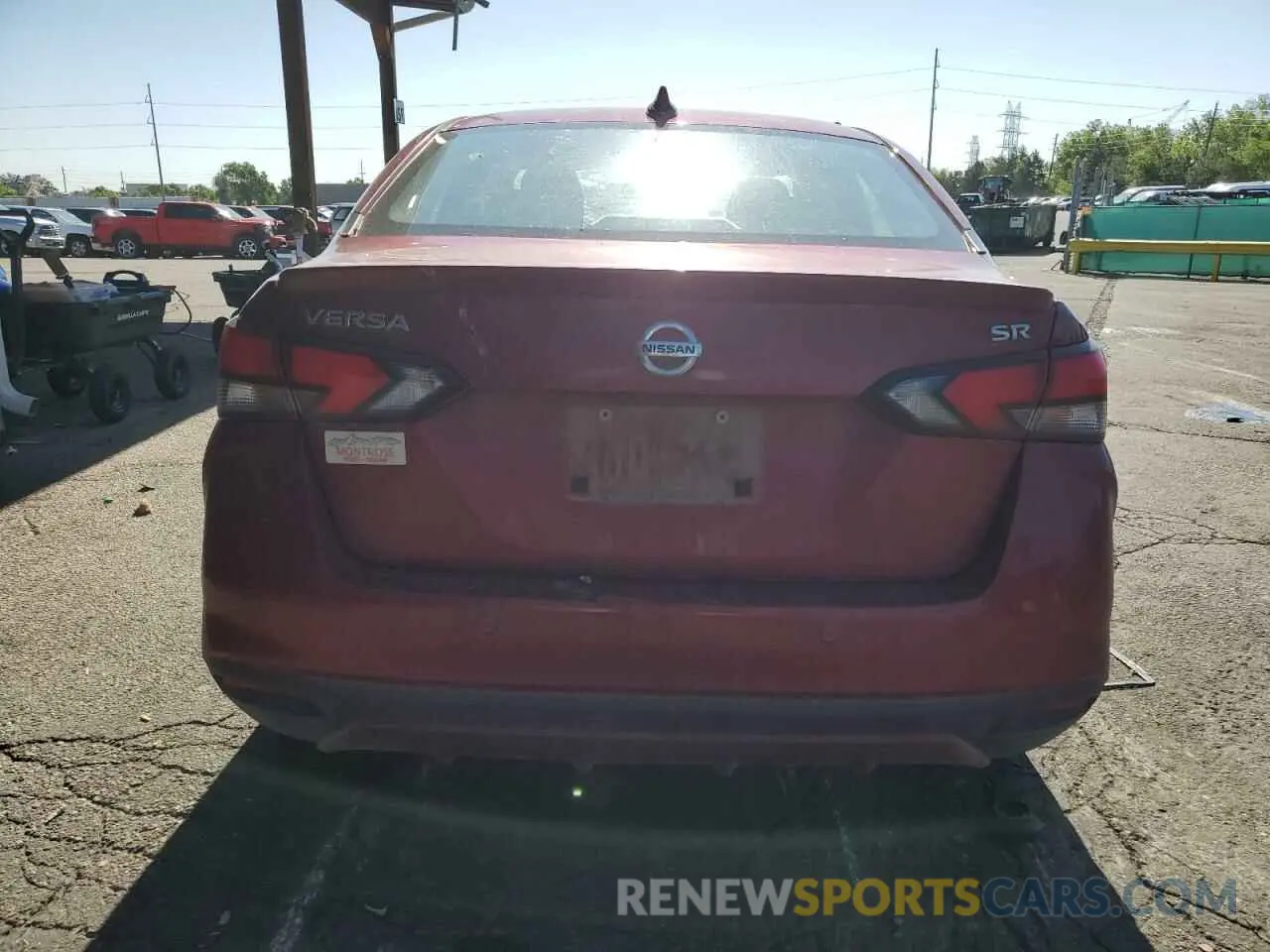 6 Photograph of a damaged car 3N1CN8FV0LL812313 NISSAN VERSA 2020