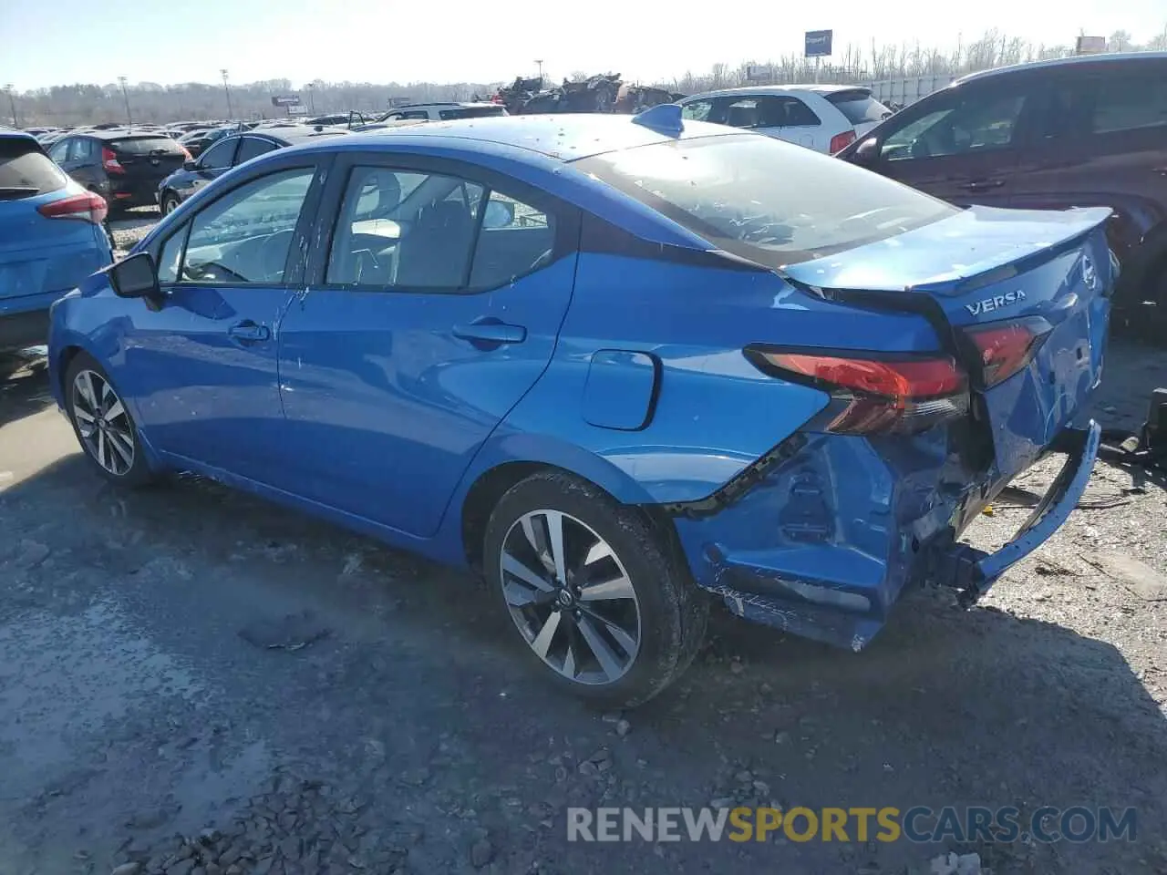 2 Photograph of a damaged car 3N1CN8FV0LL846641 NISSAN VERSA 2020