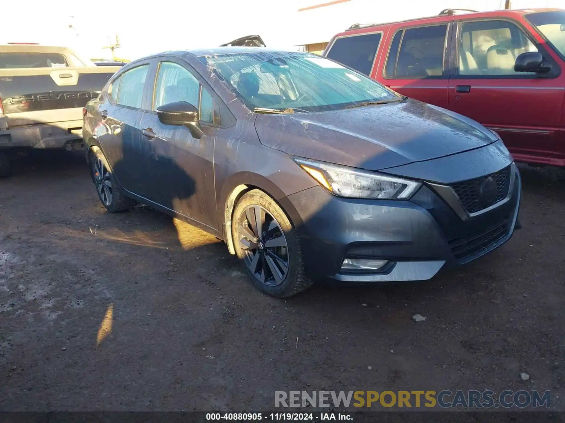 1 Photograph of a damaged car 3N1CN8FV0LL865187 NISSAN VERSA 2020