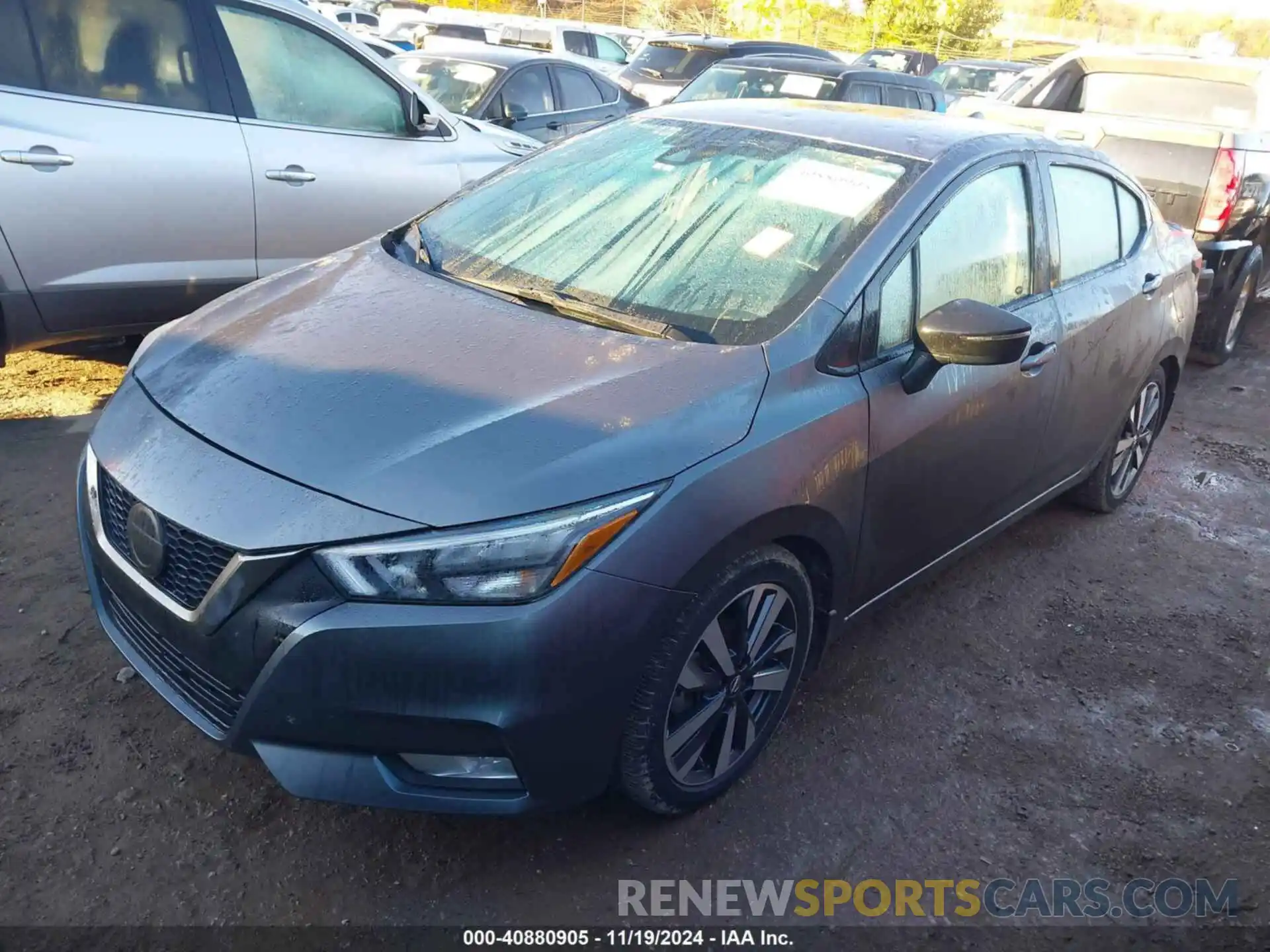 2 Photograph of a damaged car 3N1CN8FV0LL865187 NISSAN VERSA 2020