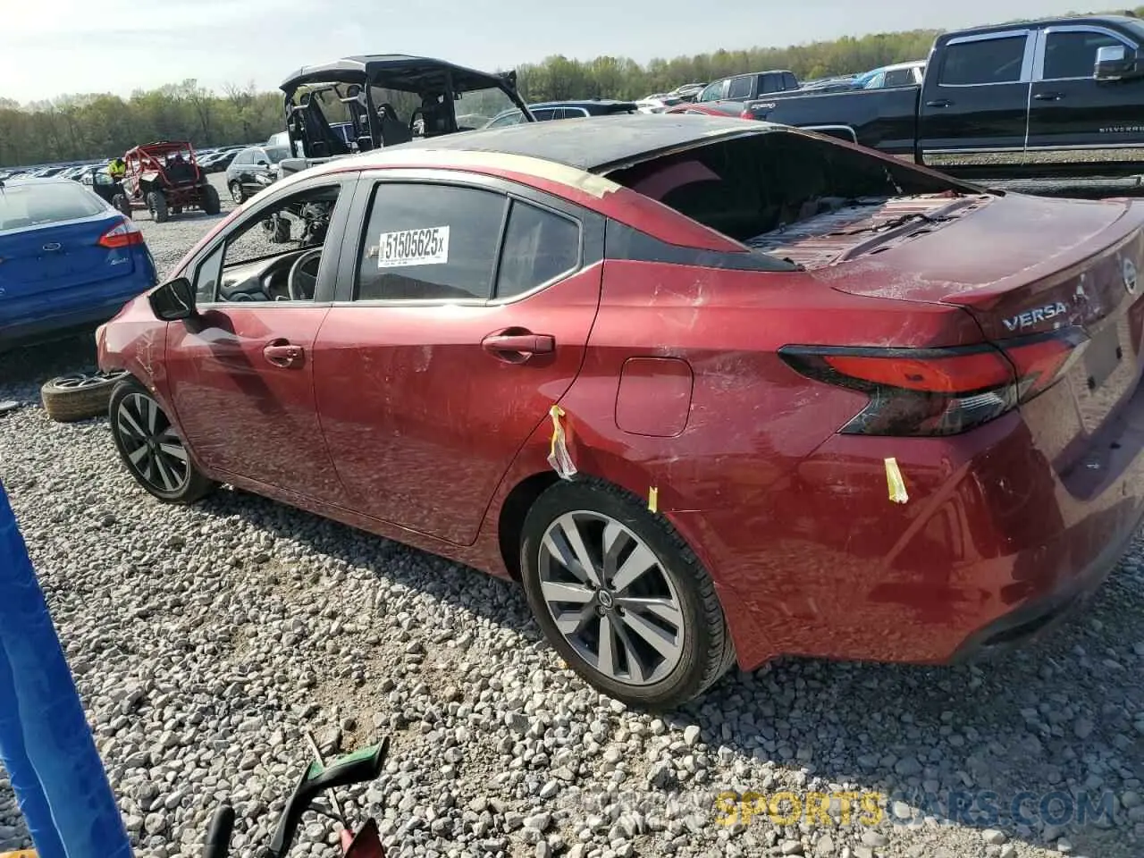 2 Photograph of a damaged car 3N1CN8FV1LL808187 NISSAN VERSA 2020