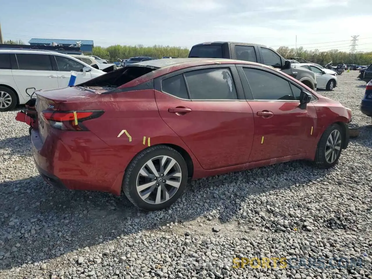 3 Photograph of a damaged car 3N1CN8FV1LL808187 NISSAN VERSA 2020