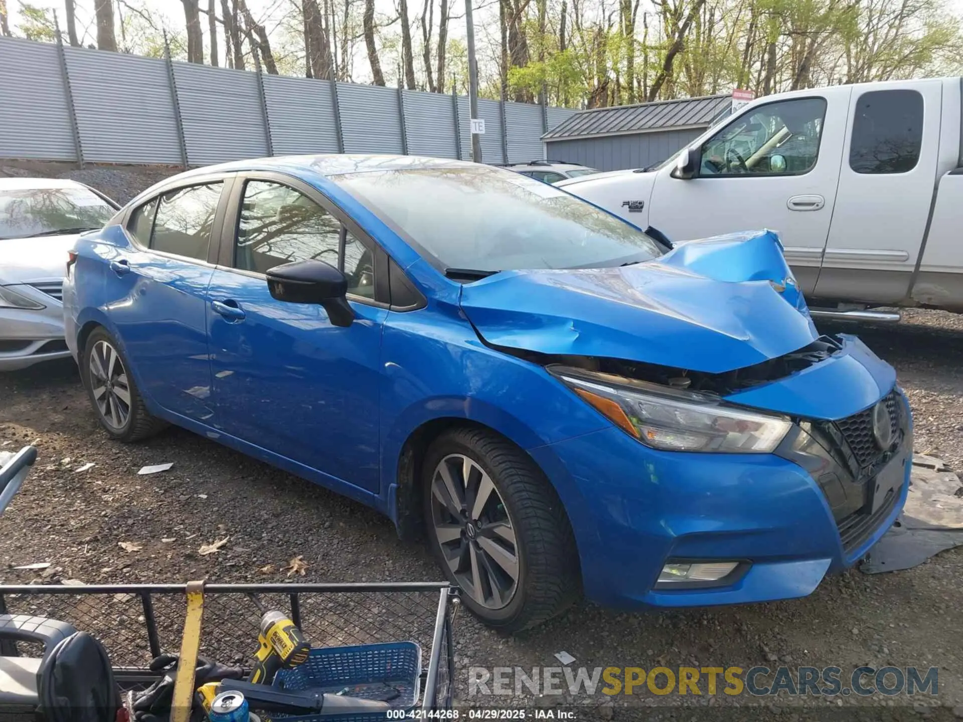 1 Photograph of a damaged car 3N1CN8FV1LL808464 NISSAN VERSA 2020