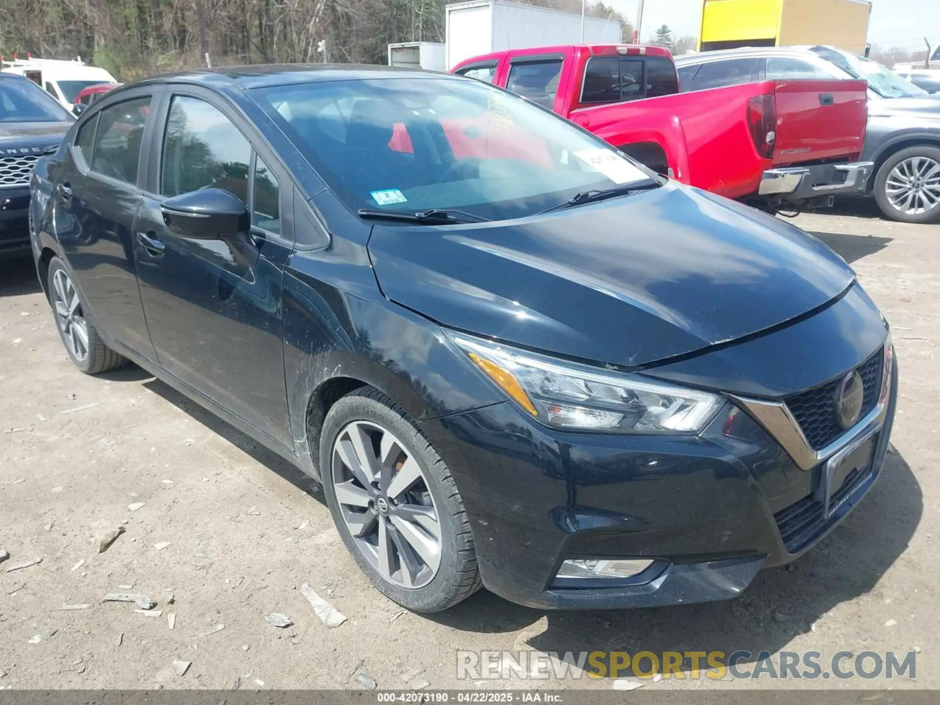 1 Photograph of a damaged car 3N1CN8FV2LL800745 NISSAN VERSA 2020