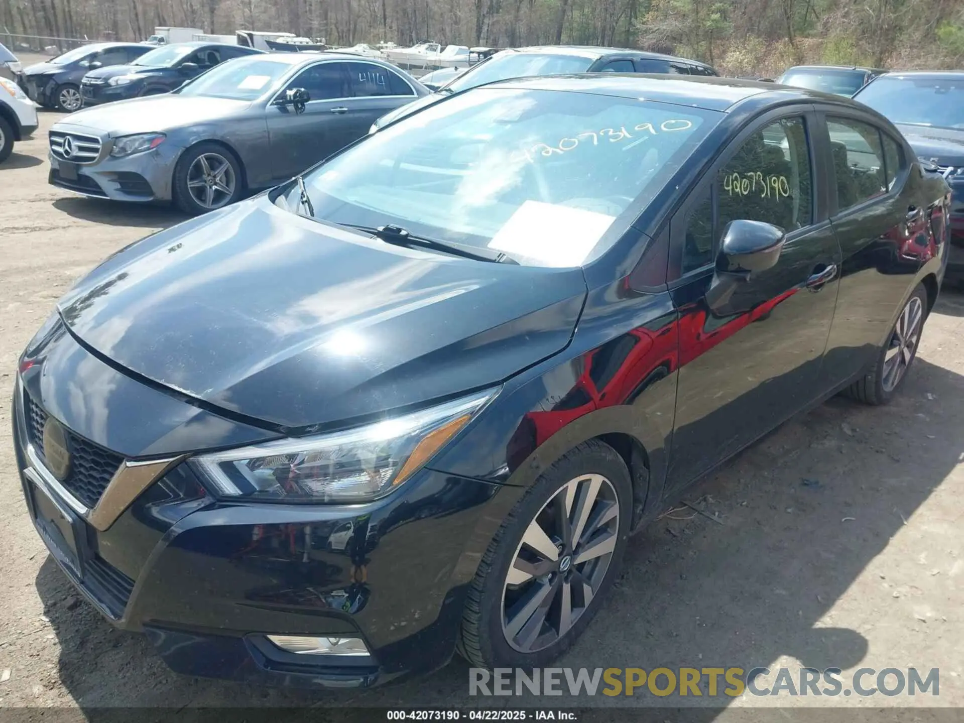 2 Photograph of a damaged car 3N1CN8FV2LL800745 NISSAN VERSA 2020