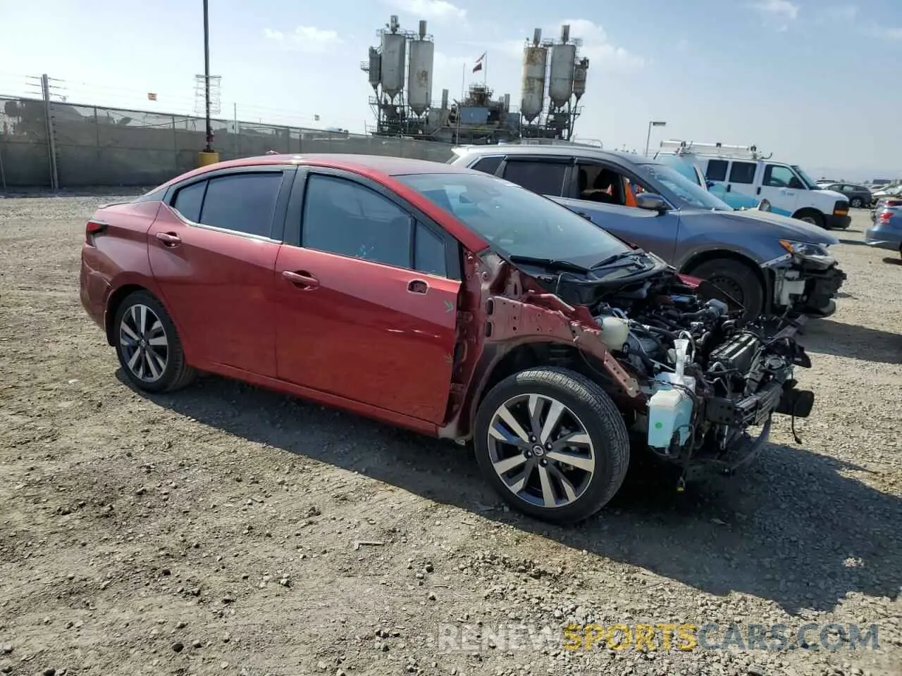 4 Photograph of a damaged car 3N1CN8FV2LL810451 NISSAN VERSA 2020