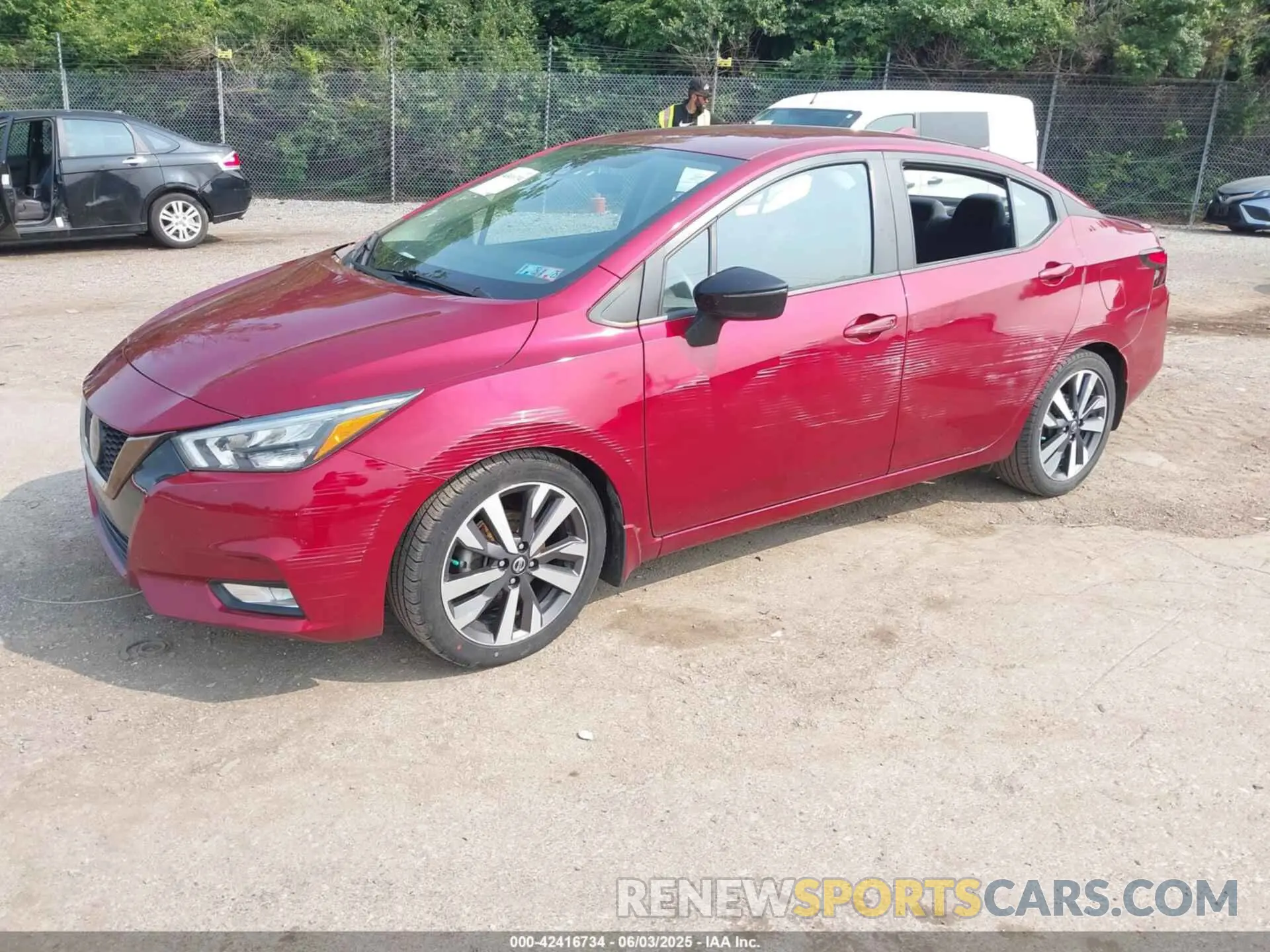 2 Photograph of a damaged car 3N1CN8FV2LL839545 NISSAN VERSA 2020