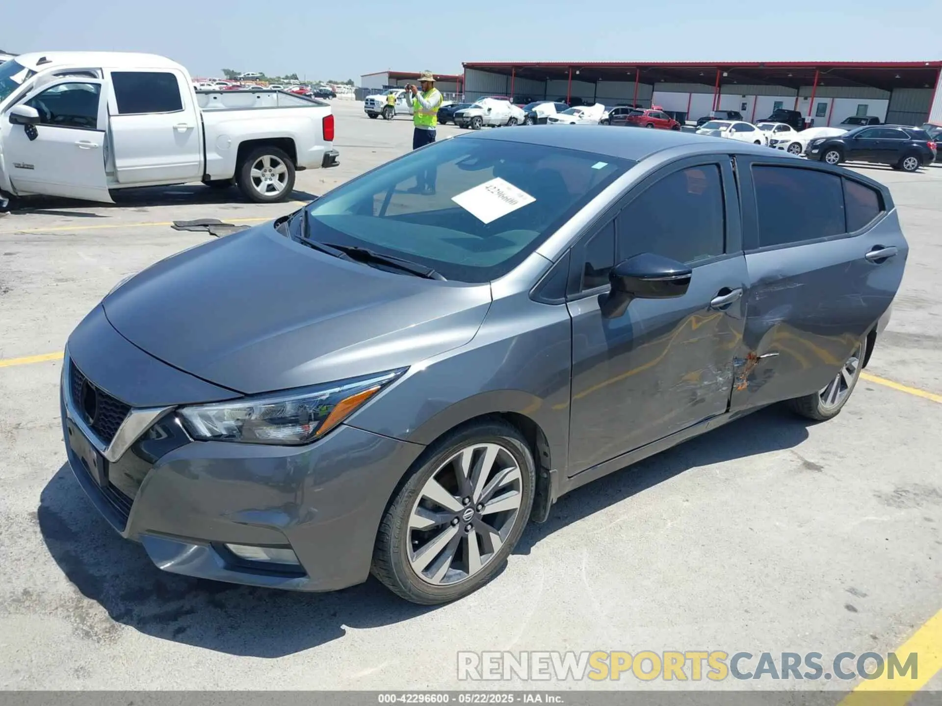2 Photograph of a damaged car 3N1CN8FV2LL890009 NISSAN VERSA 2020
