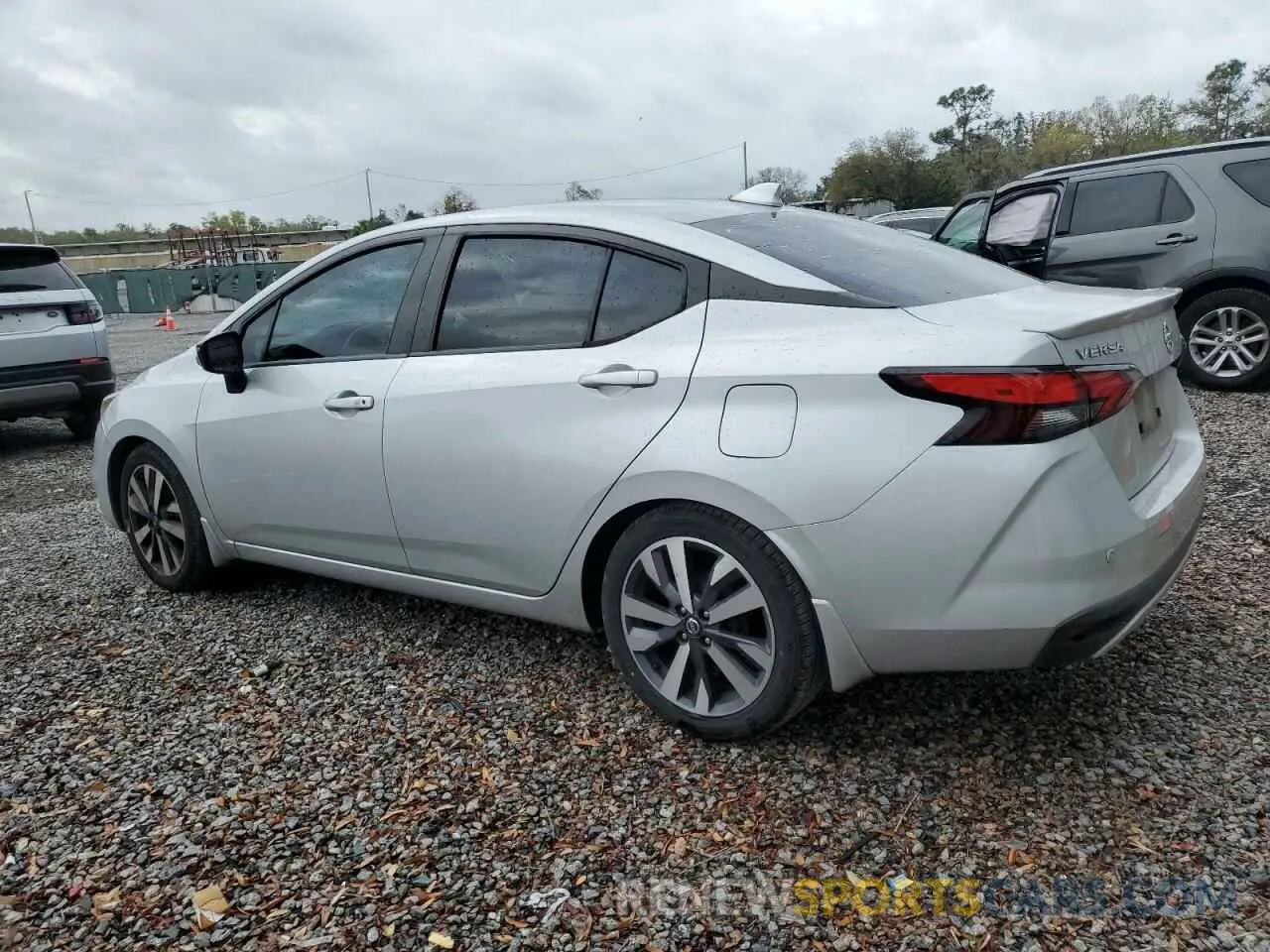 2 Photograph of a damaged car 3N1CN8FV3LL805761 NISSAN VERSA 2020