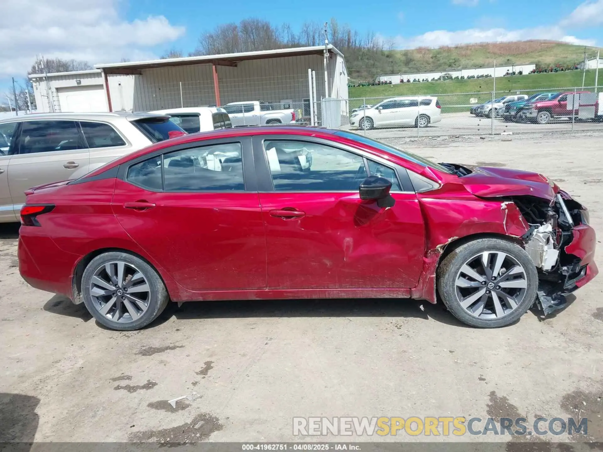 14 Photograph of a damaged car 3N1CN8FV3LL809907 NISSAN VERSA 2020