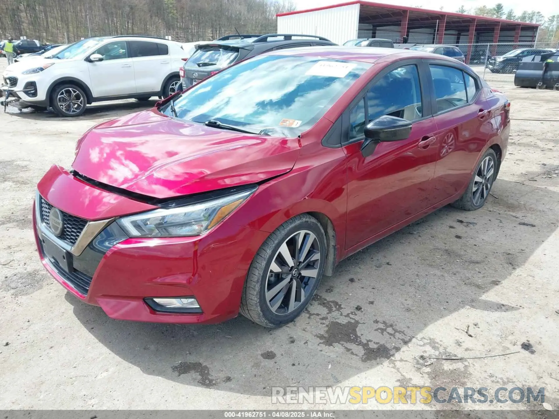 2 Photograph of a damaged car 3N1CN8FV3LL809907 NISSAN VERSA 2020
