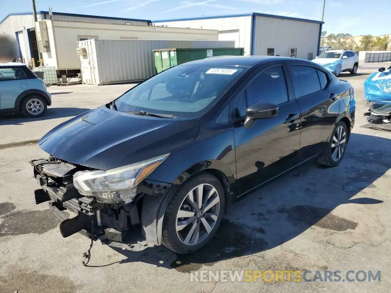 1 Photograph of a damaged car 3N1CN8FV3LL825704 NISSAN VERSA 2020