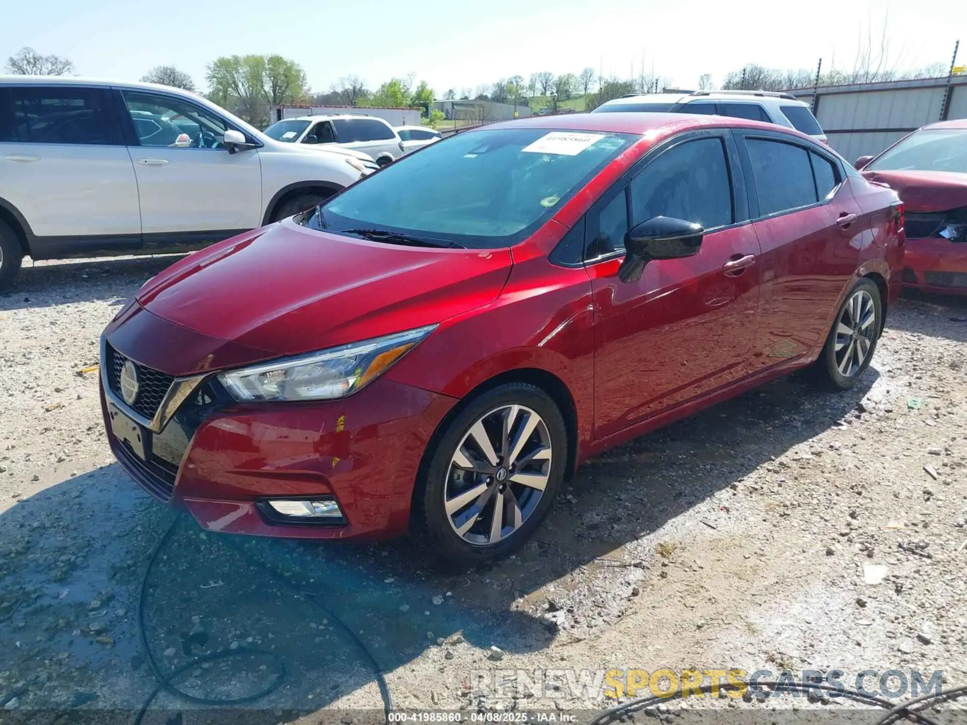 2 Photograph of a damaged car 3N1CN8FV4LL811472 NISSAN VERSA 2020