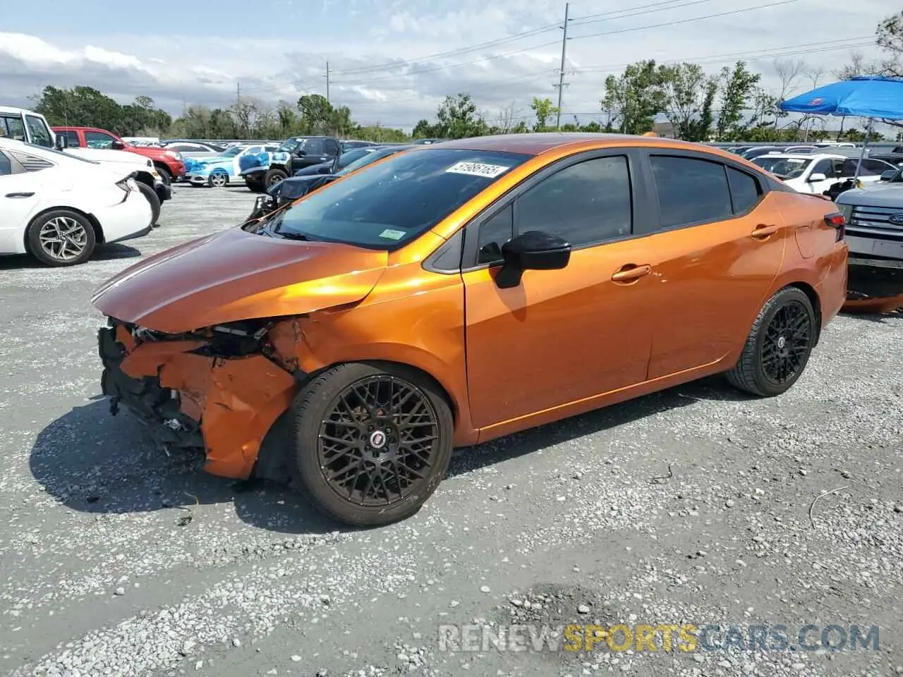 1 Photograph of a damaged car 3N1CN8FV4LL849431 NISSAN VERSA 2020