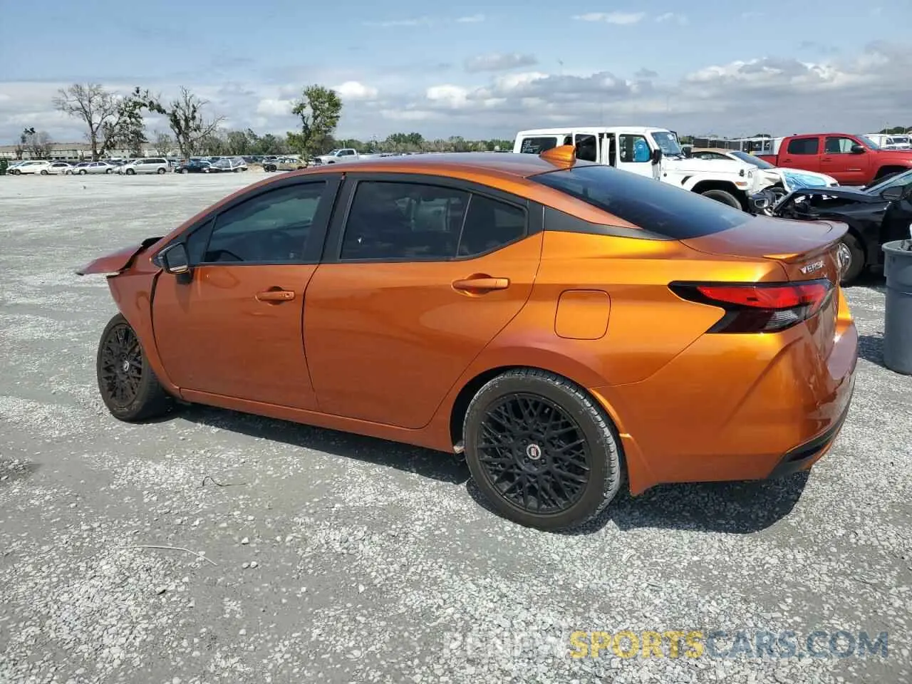 2 Photograph of a damaged car 3N1CN8FV4LL849431 NISSAN VERSA 2020