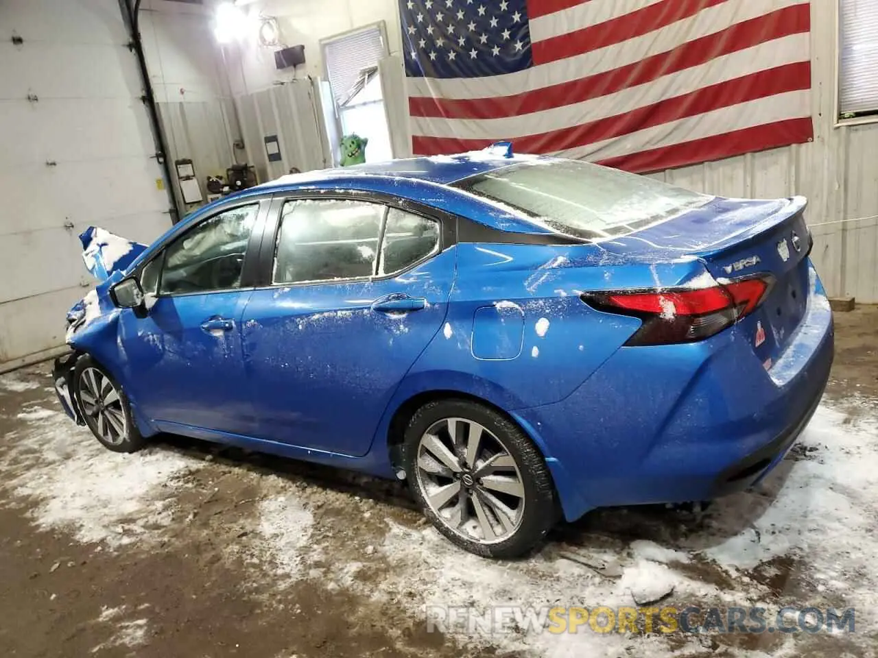 2 Photograph of a damaged car 3N1CN8FV5LL811643 NISSAN VERSA 2020