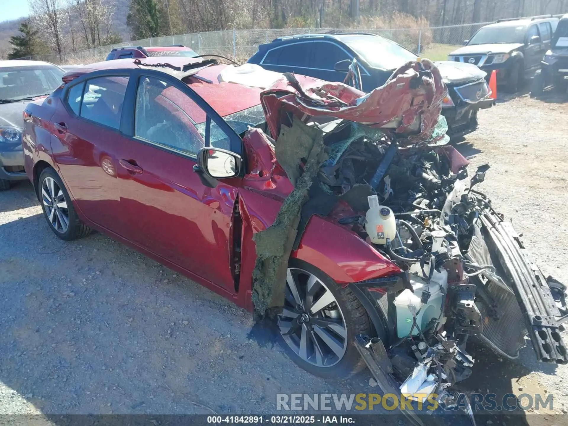 13 Photograph of a damaged car 3N1CN8FV5LL821749 NISSAN VERSA 2020
