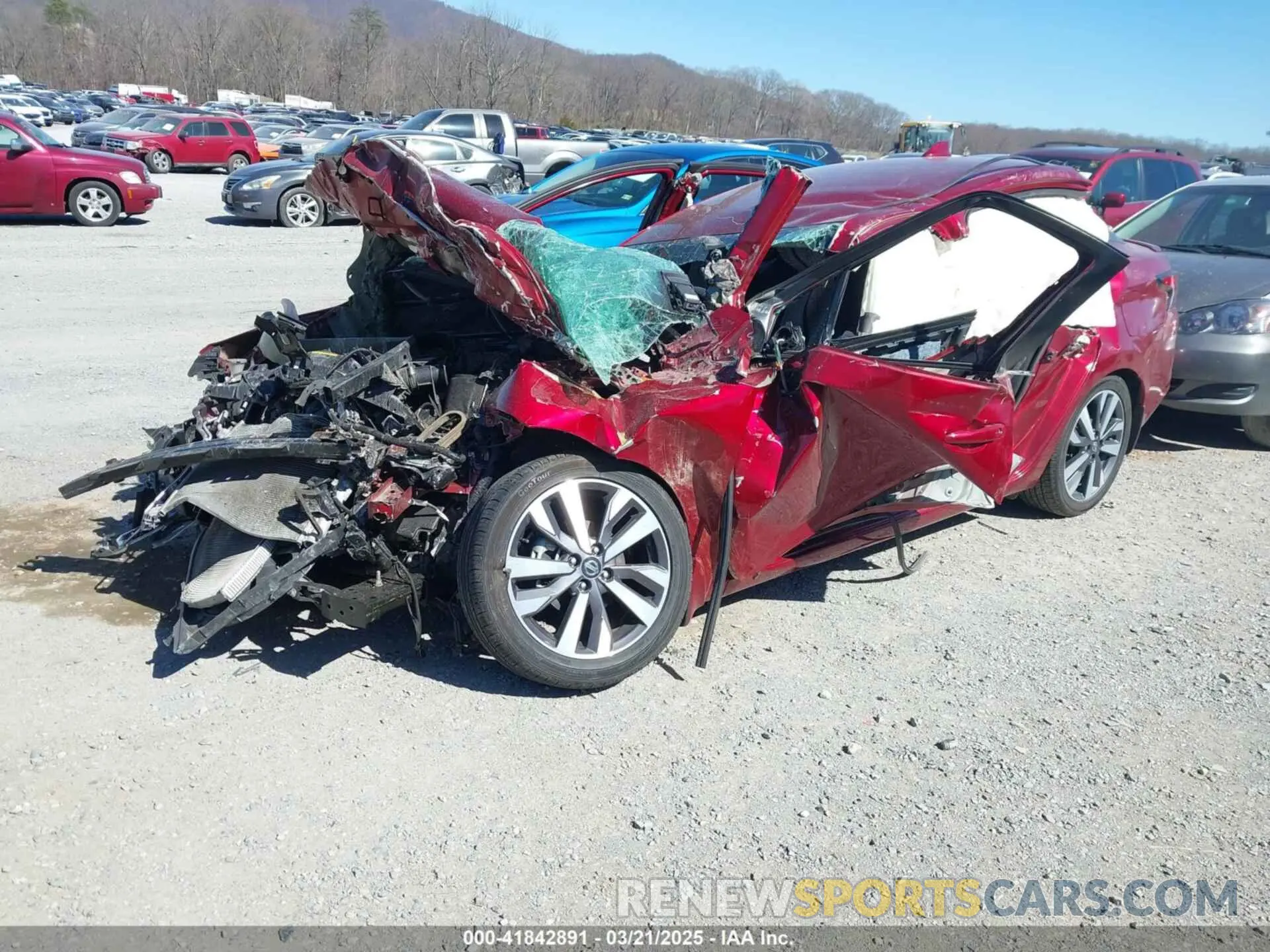 2 Photograph of a damaged car 3N1CN8FV5LL821749 NISSAN VERSA 2020