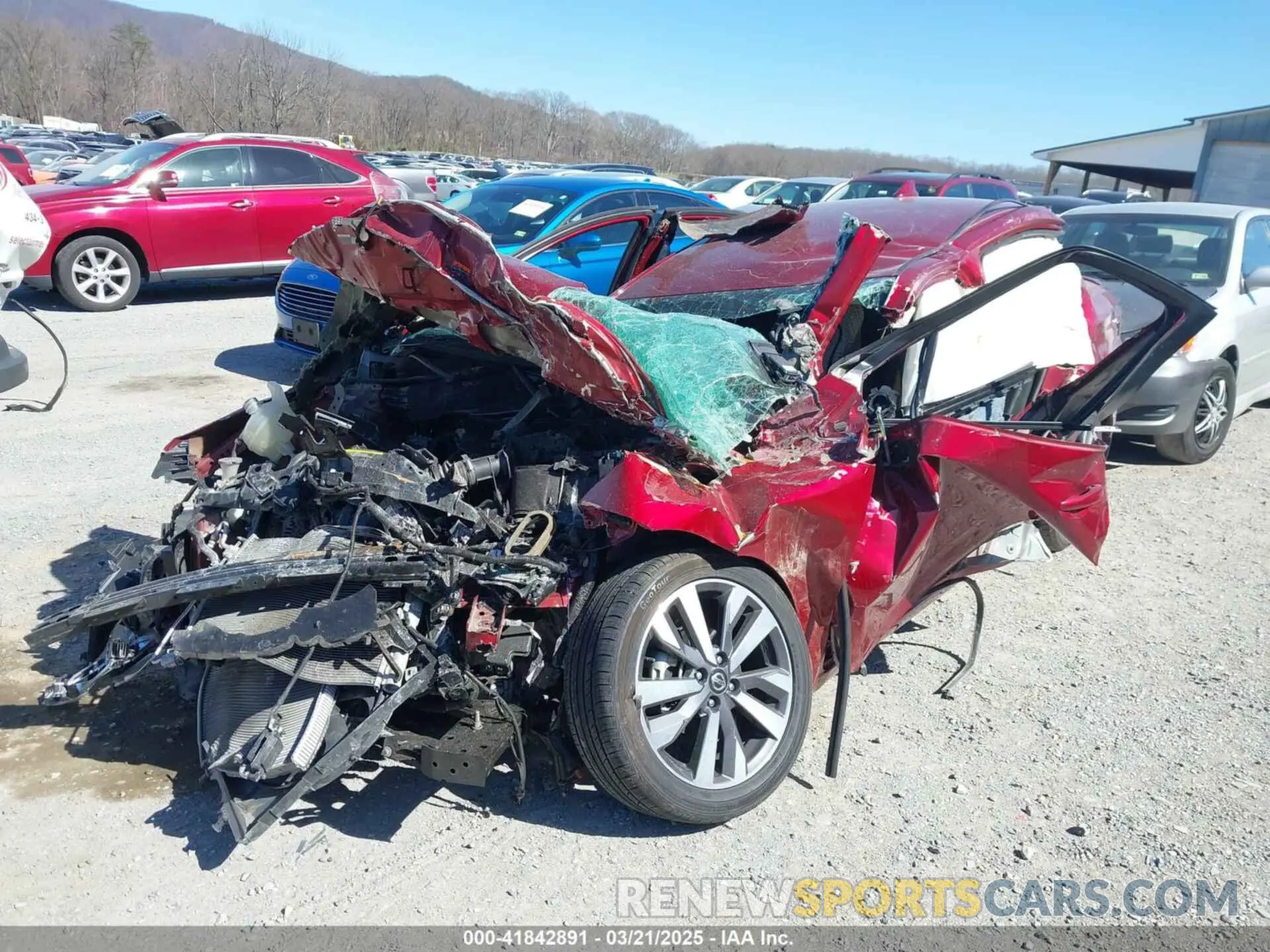6 Photograph of a damaged car 3N1CN8FV5LL821749 NISSAN VERSA 2020