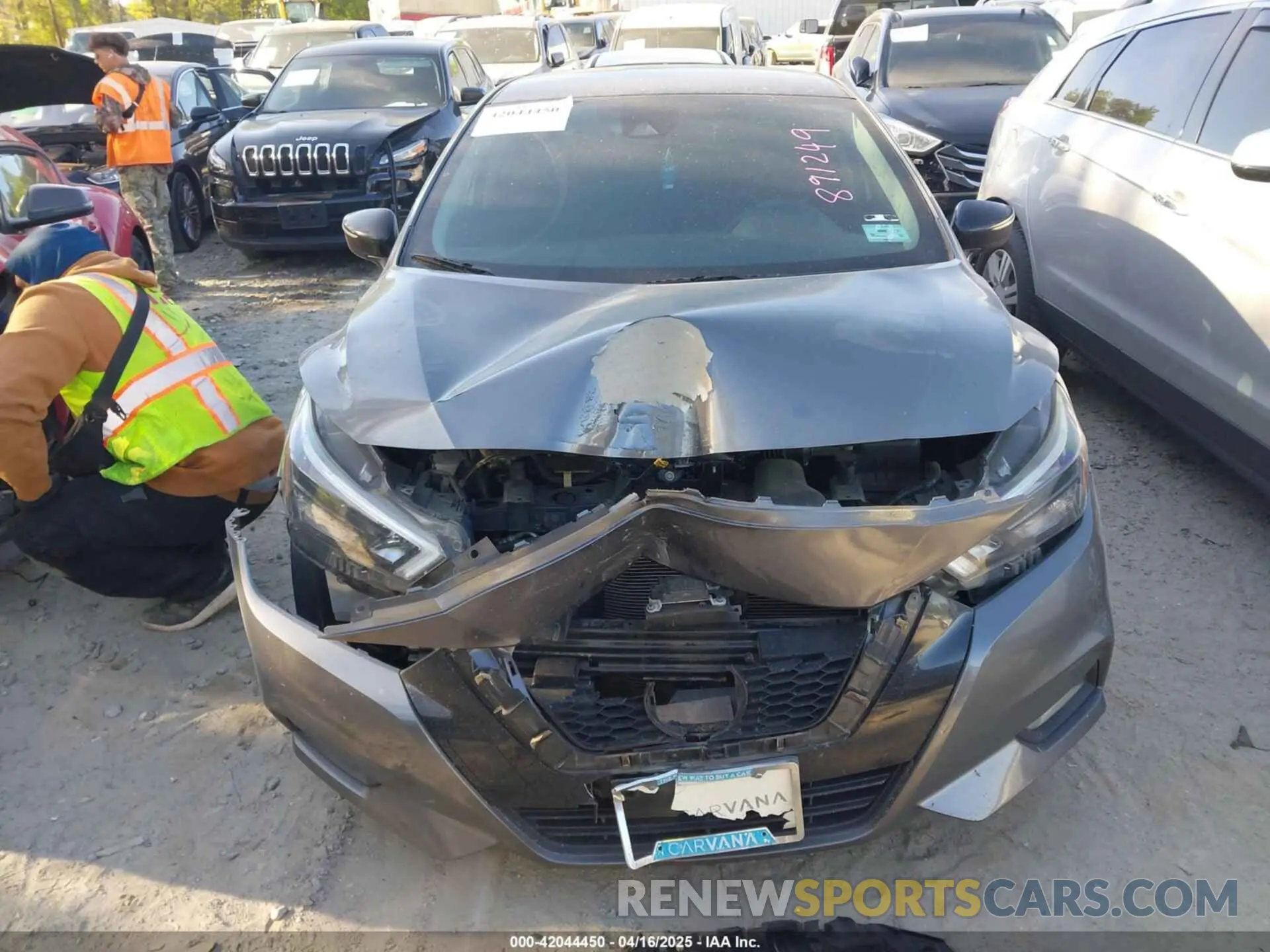 11 Photograph of a damaged car 3N1CN8FV5LL891249 NISSAN VERSA 2020