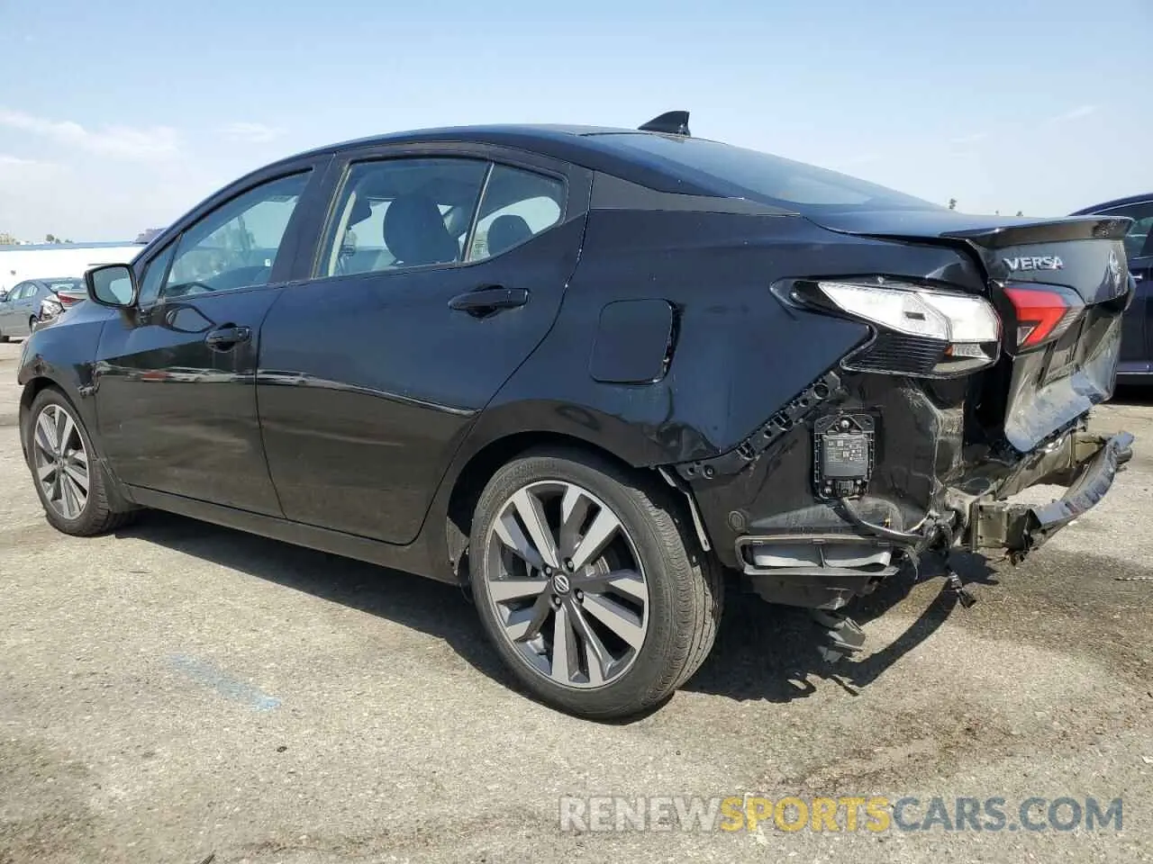 2 Photograph of a damaged car 3N1CN8FV5LL893762 NISSAN VERSA 2020