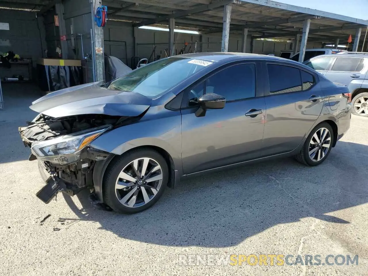 1 Photograph of a damaged car 3N1CN8FV7LL805634 NISSAN VERSA 2020