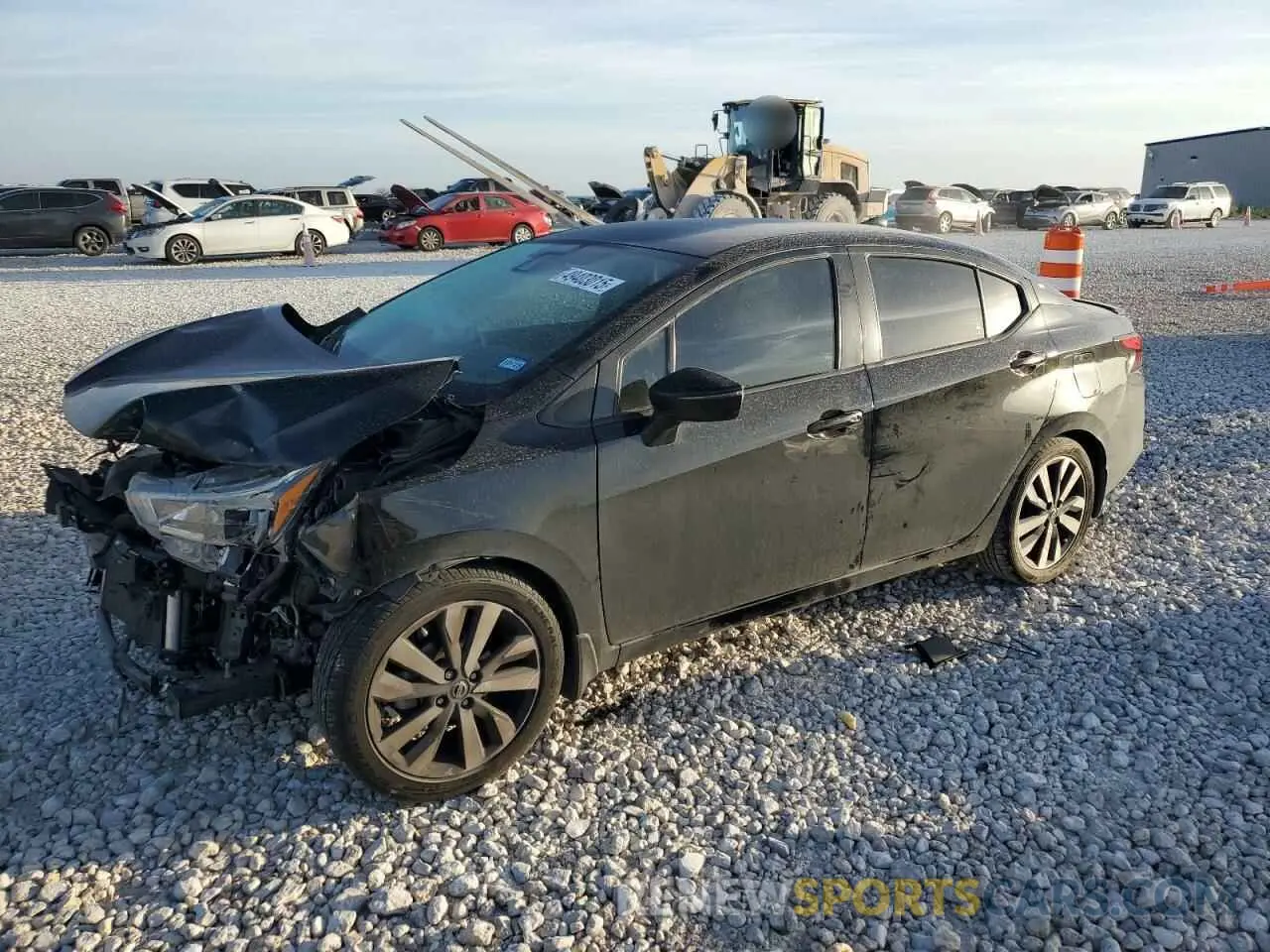 1 Photograph of a damaged car 3N1CN8FV8LL865535 NISSAN VERSA 2020