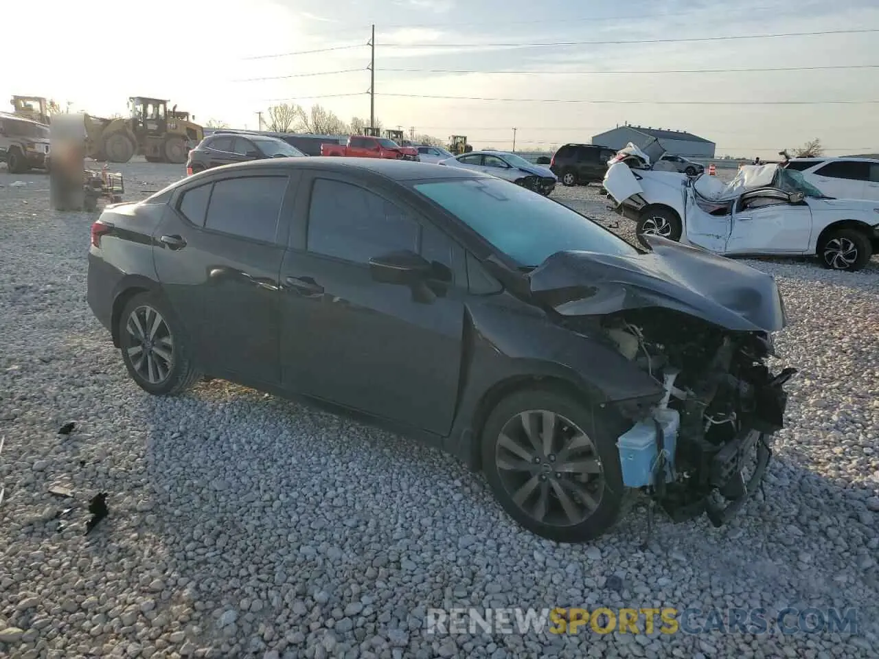 4 Photograph of a damaged car 3N1CN8FV8LL865535 NISSAN VERSA 2020