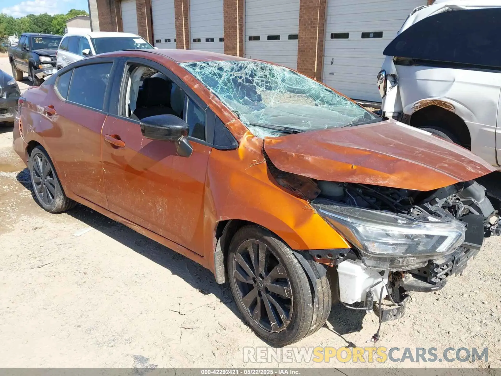 1 Photograph of a damaged car 3N1CN8FV8LL902633 NISSAN VERSA 2020