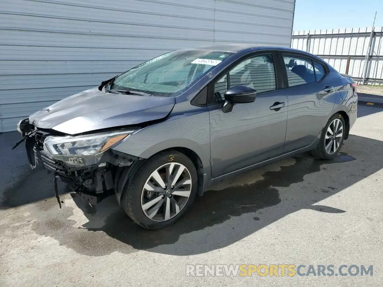 1 Photograph of a damaged car 3N1CN8FV9LL838571 NISSAN VERSA 2020