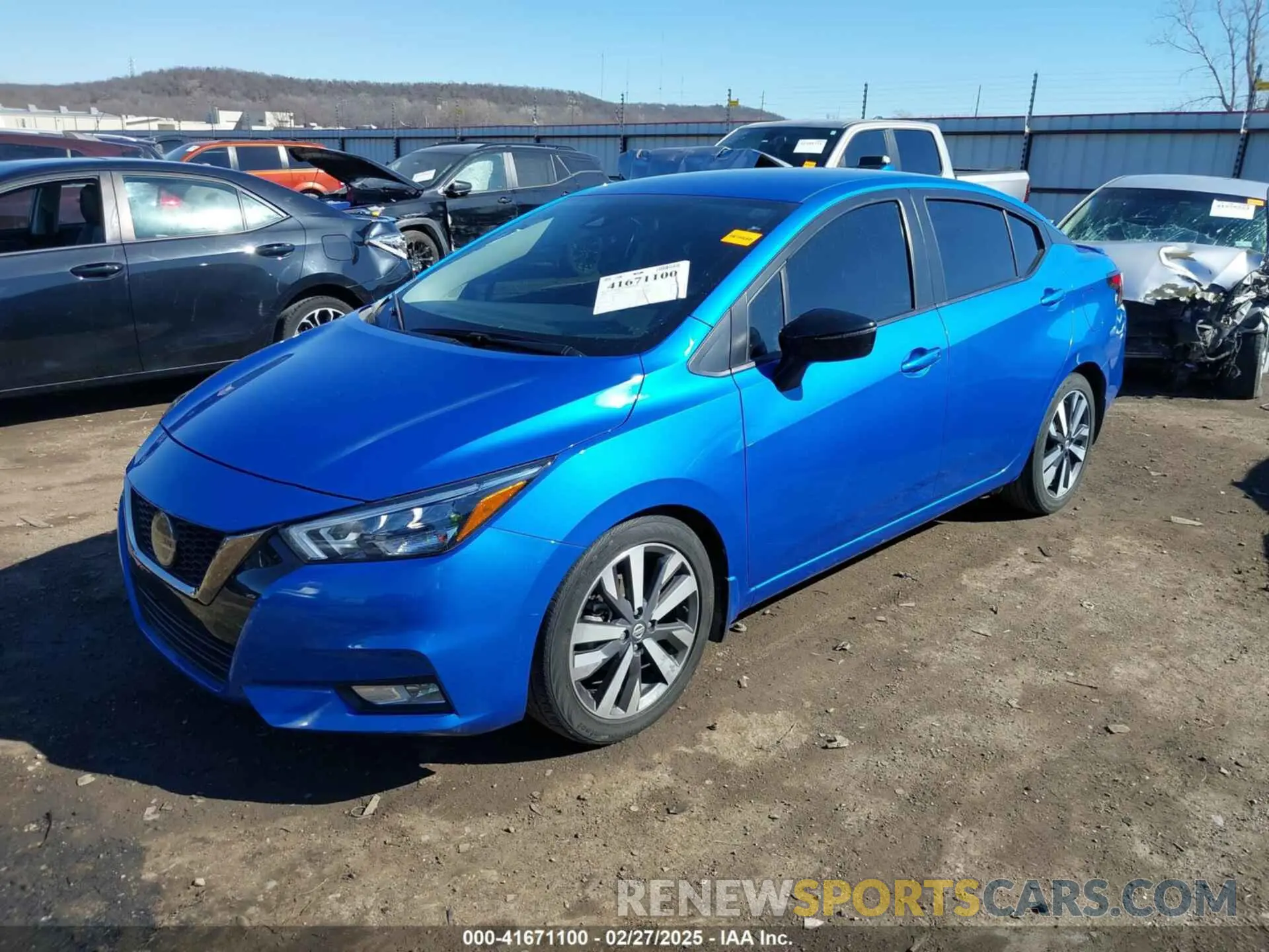 2 Photograph of a damaged car 3N1CN8FV9LL894736 NISSAN VERSA 2020