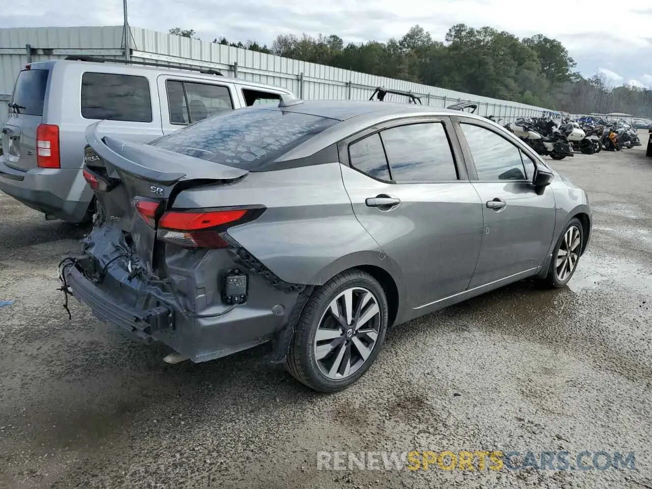 3 Photograph of a damaged car 3N1CN8FVXLL828504 NISSAN VERSA 2020