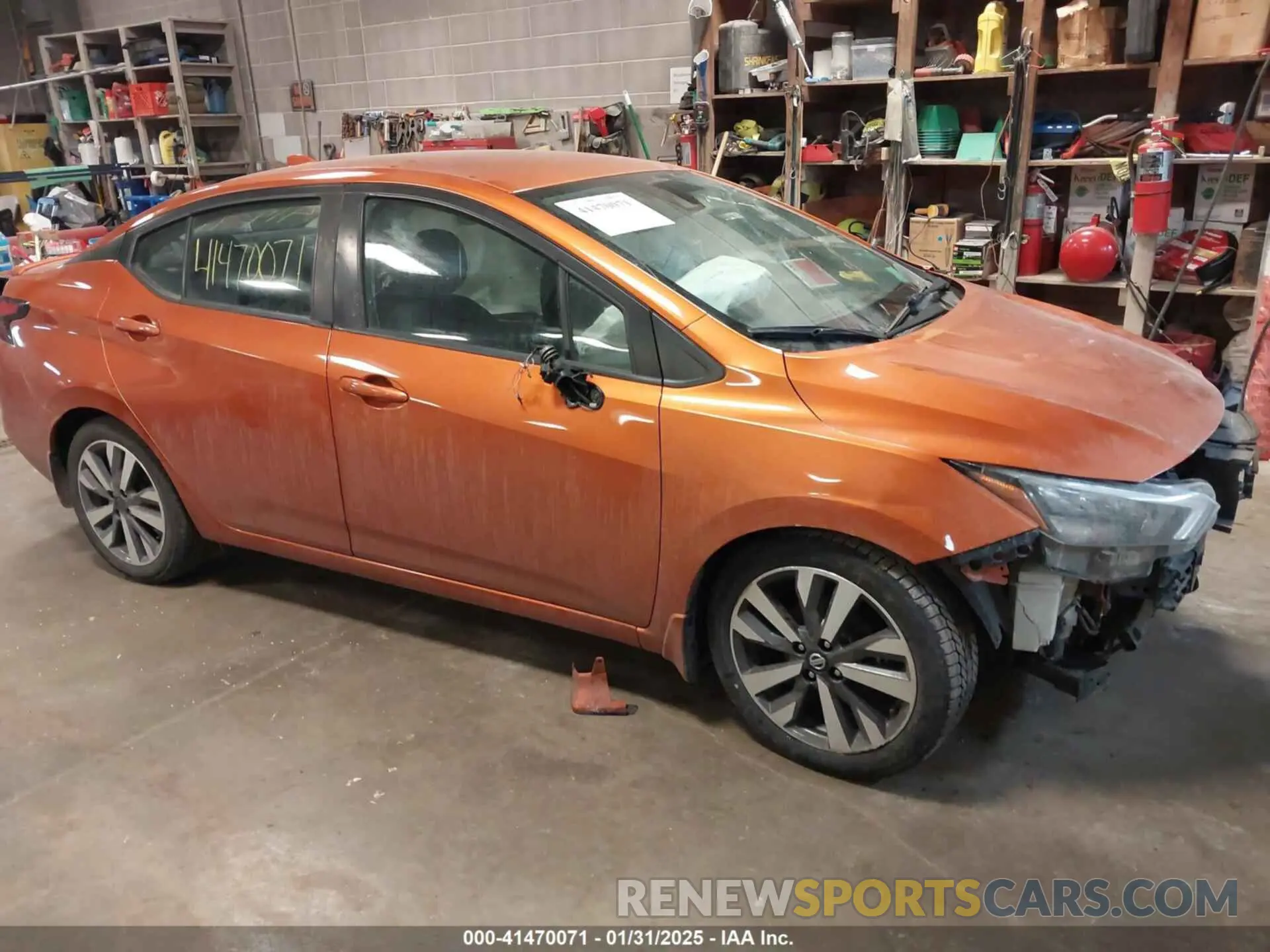 1 Photograph of a damaged car 3N1CN8FVXLL844203 NISSAN VERSA 2020