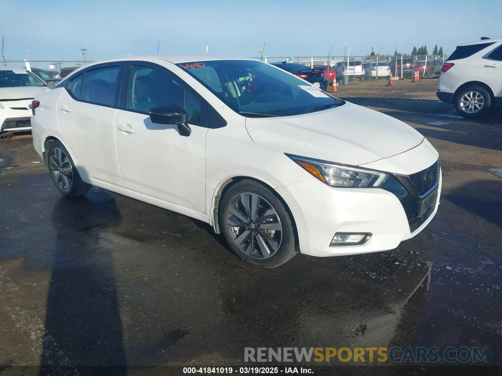 1 Photograph of a damaged car 3N1CN8FVXLL868937 NISSAN VERSA 2020
