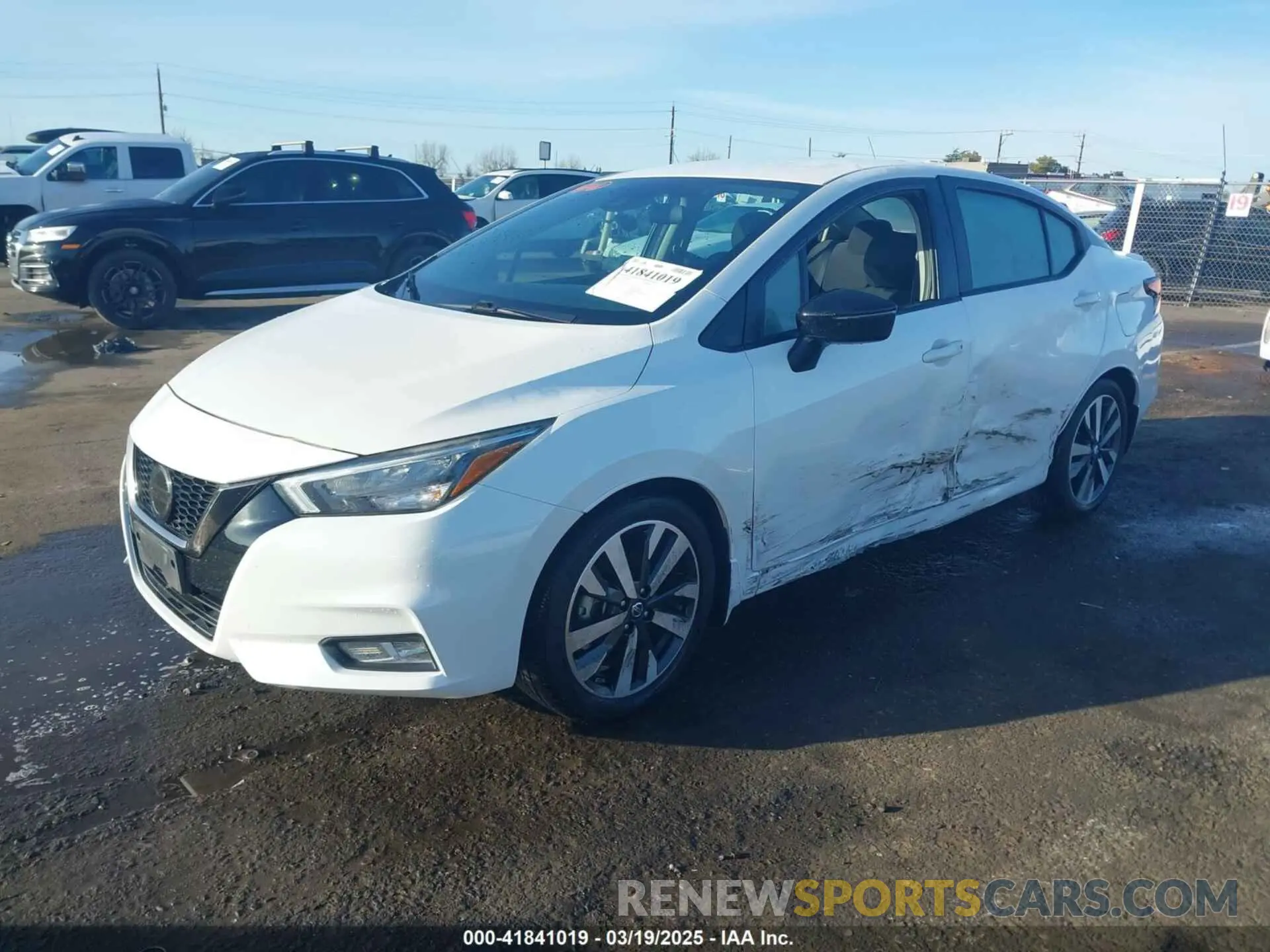 2 Photograph of a damaged car 3N1CN8FVXLL868937 NISSAN VERSA 2020
