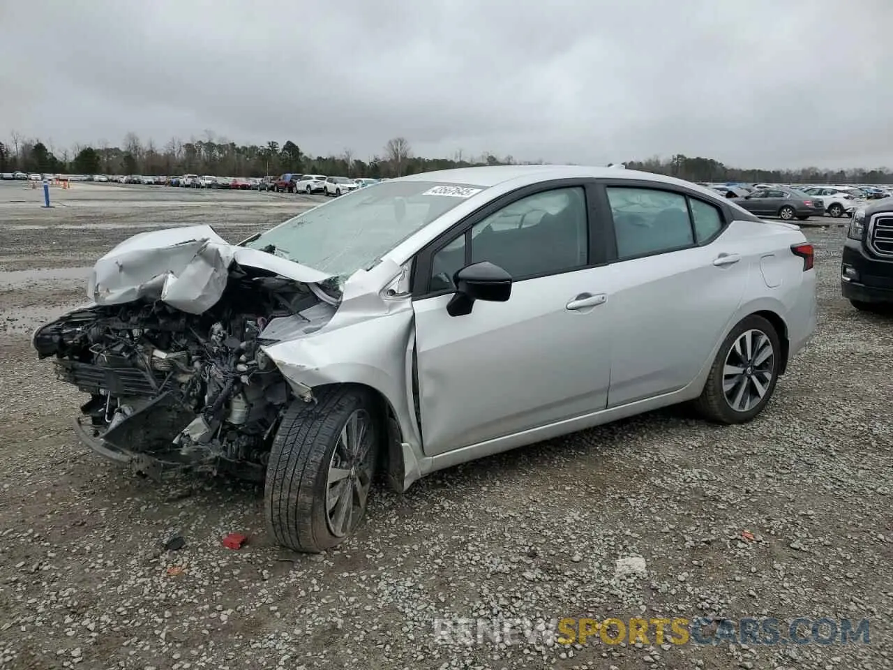 1 Photograph of a damaged car 3N1CN8FVXLL881140 NISSAN VERSA 2020